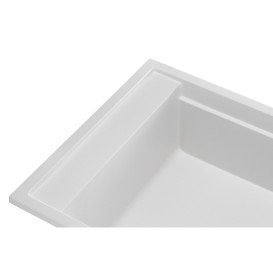 Мойка для кухни Granado Estella 78х50 см наногранит white 3305