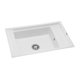 Мойка для кухни Granado Estella 78х50 см наногранит white 3305