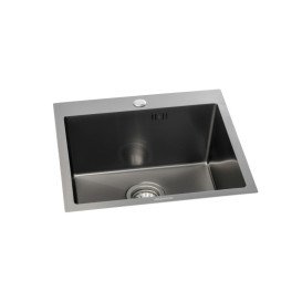 Мойка для кухни Granado Galera 49,8х49,8 см нержавеющая сталь S201 black honeycomb GS02201BH
