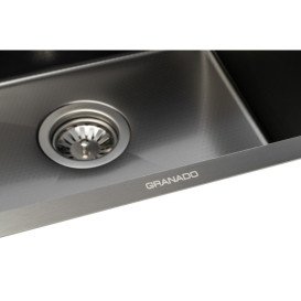 Мойка для кухни Granado Galera 49,8х49,8 см нержавеющая сталь S201 black honeycomb GS02201BH