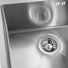 Мийка для кухні Granado Galera 49,8х49,8 см нержавіюча сталь S304 honeycomb GS02304H
