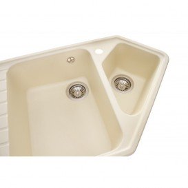Мойка для кухни Granado Ibiza врезная 97,9х50 см наногранит ivory 1804