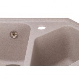 Мийка для кухні Granado Ibiza врізна 97,9х50 см нанограніт terra 1803