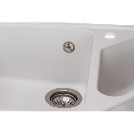 Мойка для кухни Granado Ibiza врезная 97,9х50 см наногранит white 1805