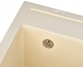 Мойка для кухни Granado Lerida 56х51 см наногранит ivory 0404