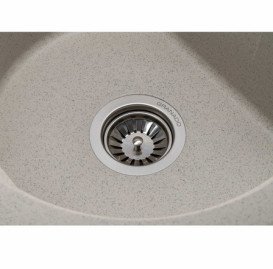 Мийка для кухні Granado Lugo 48х49,5 см нанограніт gris 2808
