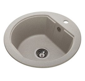 Мийка для кухні Granado Lugo 48х49,5 см нанограніт gris 2808