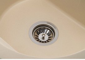 Мойка для кухни Granado Lugo 48х49,5 см наногранит ivory 2804