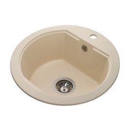 Мойка для кухни Granado Lugo 48х49,5 см наногранит ivory 2804