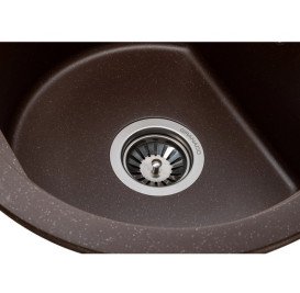 Мойка для кухни Granado Lugo 48х49,5 см наногранит marron 2806