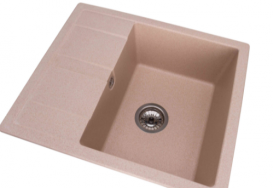 Мийка для кухні Granado Madrid врізна 58х50 см нанограніт avena 1602
