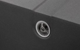 Мийка для кухні Granado Madrid врізна 58х50 см нанограніт grafito 1609