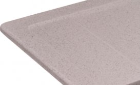 Мойка для кухни Granado Madrid врезная 58х50 см наногранит gris 1608