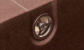 Мийка для кухні Granado Madrid врізна 58х50 см нанограніт marron 1606