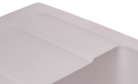 Мойка для кухни Granado Madrid врезная 58х50 см наногранит white 1605