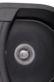 Мойка для кухни Granado Malaga врезная 61х46,5 см наногранит black shine 0201