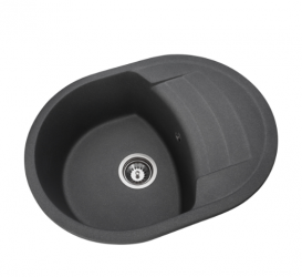 Мойка для кухни Granado Malaga врезная 61х46,5 см наногранит grafito 0209