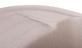 Мойка для кухни Granado Malaga врезная 61х46,5 см наногранит gris 0208