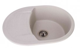 Мойка для кухни Granado Malaga врезная 61х46,5 см наногранит gris 0208