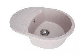 Мийка для кухні Granado Malaga врізна 61х46,5 см нанограніт terra 0203