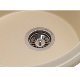 Мойка для кухни Granado Marbella 60,6х49,5 см наногранит ivory 2904