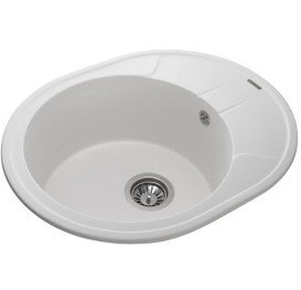 Мойка для кухни Granado Marbella 60,6х49,5 см наногранит white 2905