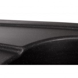 Мойка для кухни Granado Murcia врезная 78х50 см наногранит black shine 1701