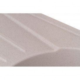 Мойка для кухни Granado Murcia врезная 78х50 см наногранит gris 1708