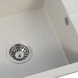 Мийка для кухні Granado Navia 77,5х49, 5 см нанограніт gris gr3808