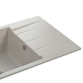 Мийка для кухні Granado Navia 77,5х49, 5 см нанограніт gris gr3808