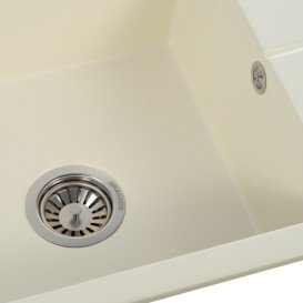 Мойка для кухни Granado Navia 77,5х49,5 см наногранит ivory gr3804