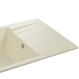 Мойка для кухни Granado Navia 77,5х49,5 см наногранит ivory gr3804