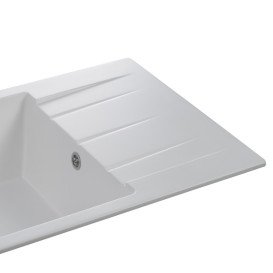 Мойка для кухни Granado Navia 77,5х49,5 см наногранит white gr3805