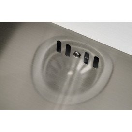 Мийка для кухні Granado Pravia 40,8х49,8 см нержавіюча сталь S201 black GS01201B