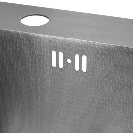 Мийка для кухні Granado Pravia 40,8х49,8 см нержавіюча сталь S304 honeycomb GS01304H