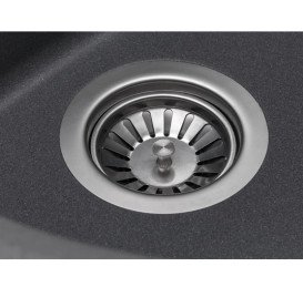Мойка для кухни Granado Ronda 47х49 см наногранит графит 2209