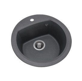 Мойка для кухни Granado Ronda 47х49 см наногранит графит 2209