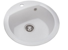 Мойка для кухни Granado Ronda 47х49 см наногранит white 2205