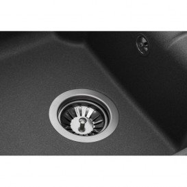 Мийка для кухні Granado Salamanka врізна 68х50 см нанограніт grafito 0609