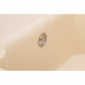 Мийка для кухні Granado Salamanka врізна 68х50 см нанограніт ivory 0604