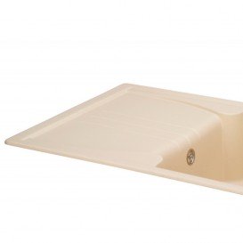 Мийка для кухні Granado Salamanka врізна 68х50 см нанограніт ivory 0604