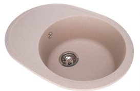 Мийка для кухні Granado Sevilla врізна 62,3х46,5 см нанограніт avena 1502