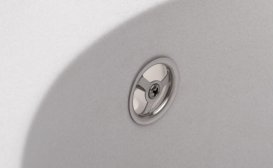 Мийка для кухні Granado Sevilla врізна 62,3х46,5 см нанограніт white 1505