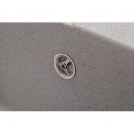 Мойка для кухни Granado Toledo врезная 78х50 см наногранит gris 2108