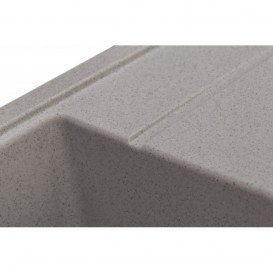 Мойка для кухни Granado Toledo врезная 78х50 см наногранит gris 2108