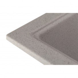 Мойка для кухни Granado Toledo врезная 78х50 см наногранит gris 2108