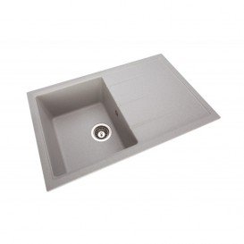Мойка для кухни Granado Toledo врезная 78х50 см наногранит gris 2108