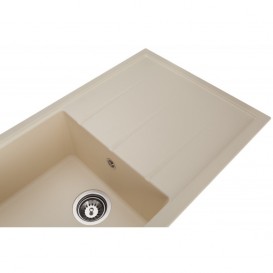 Мийка для кухні Granado Toledo врізна 78х50 см нанограніт ivory 2104