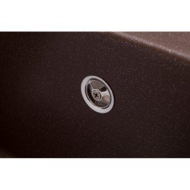 Мийка для кухні Granado Toledo врізна 78х50 см нанограніт marron 2106