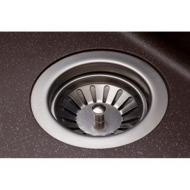 Мийка для кухні Granado Toledo врізна 78х50 см нанограніт marron 2106